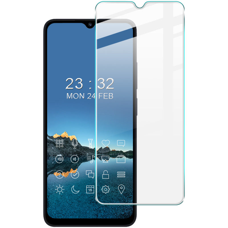 IMAK H Series Screen Protector for Xiaomi Redmi 12C 4G Anti-explosion Full Glue HD Anti-dust Tempered Glass Film IMAK H Series Screen Protector for Xiaomi Redmi 12C 4G Anti-explosion Full Glue HD Anti-dust Tempered Glass Film